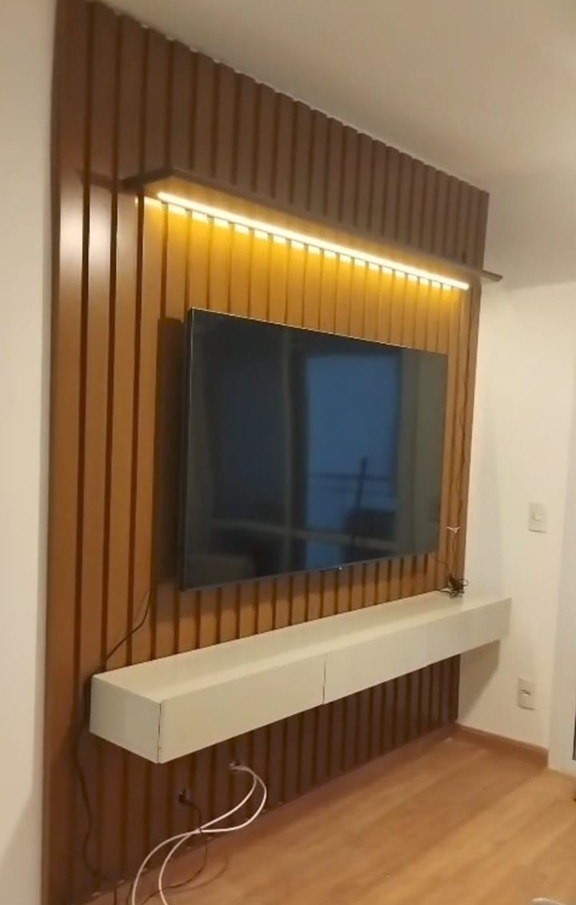 Projeto de cozinha branca montada